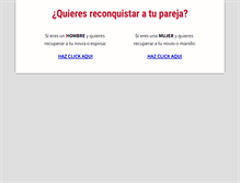 Tablet Screenshot of amor-eterno.com